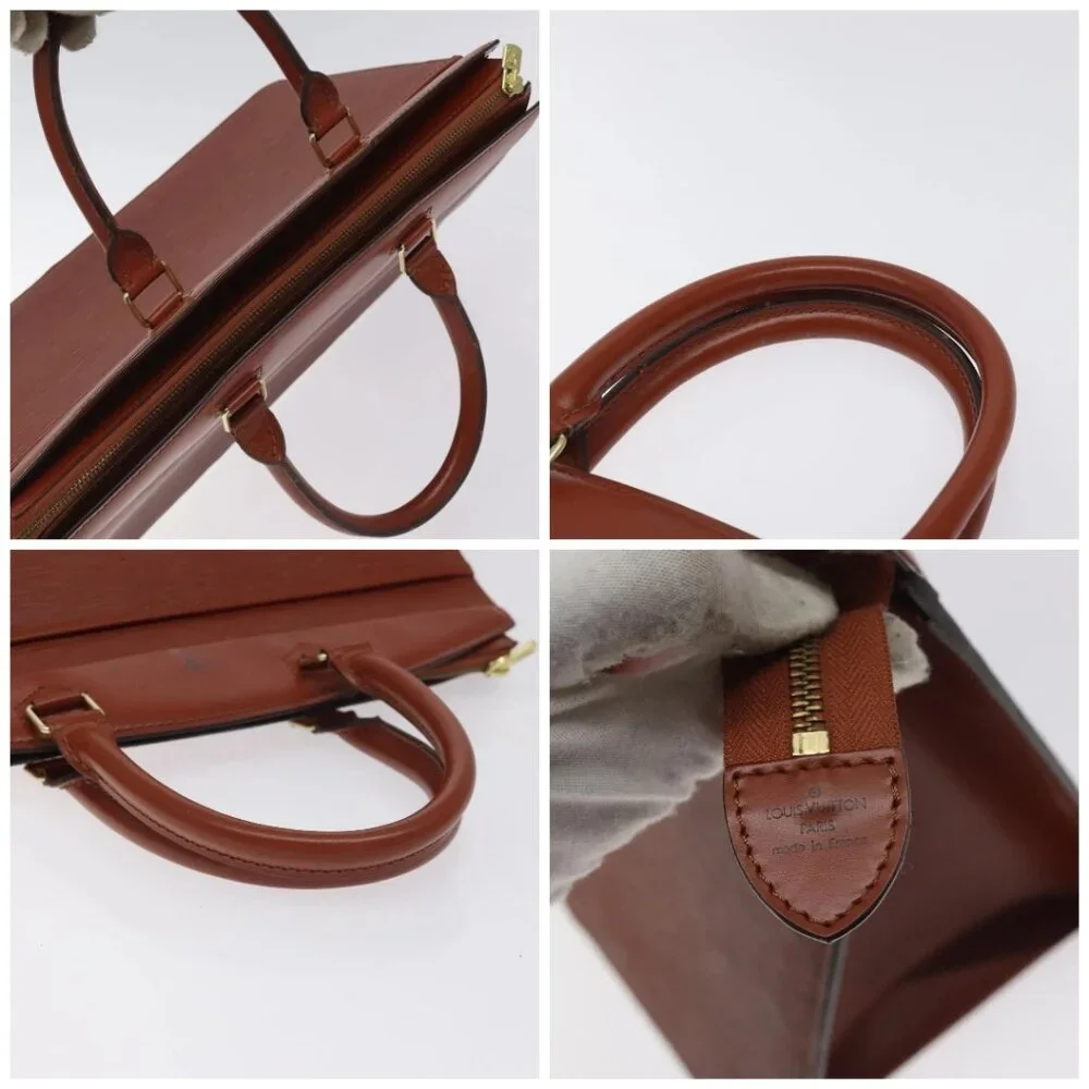 LOUIS VUITTON Epi Riviera Hand Bag Brown M48183 LV Auth 128752 - Picture 16 of 16